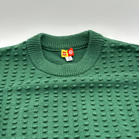 LEGO® Collection x Target Green -Men's Textured Sweater Medium - Picture 4 of 7